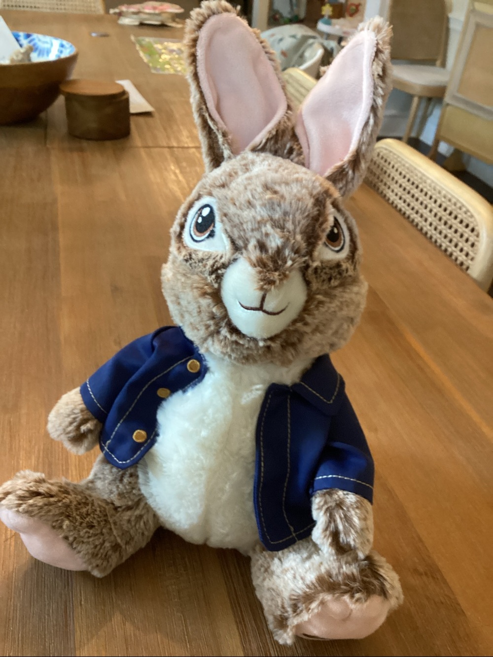 Dan Dee Peter Rabbit 2026 Sitting Plush 12” including ears - Stuffed Bunny